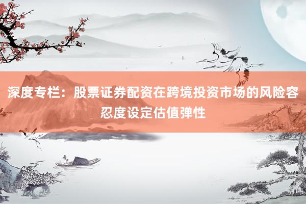 深度专栏：股票证券配资在跨境投资市场的风险容忍度设定估值弹性