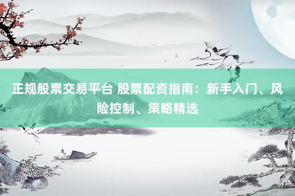 正规股票交易平台 股票配资指南：新手入门、风险控制、策略精选